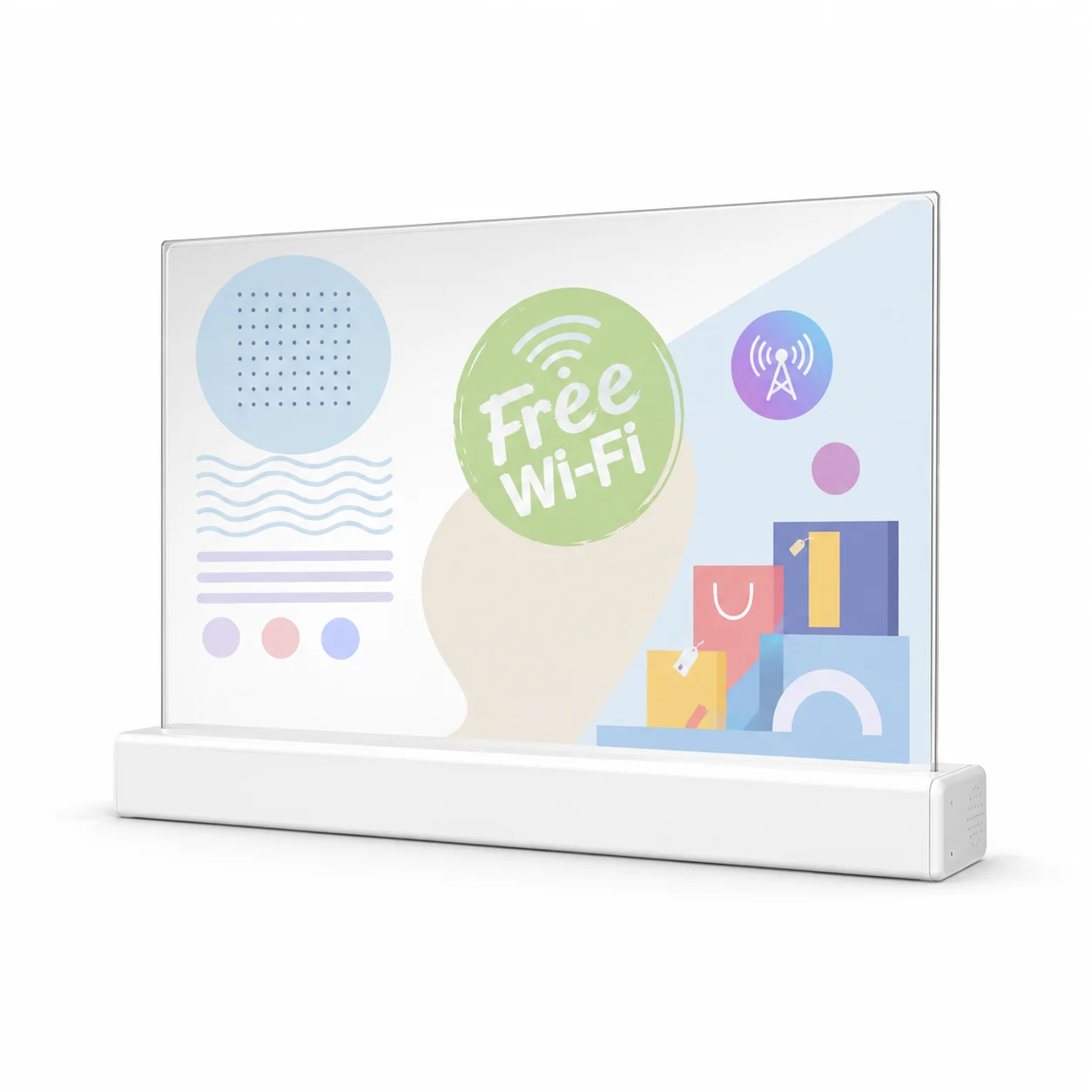 30-inch Transparent TOLED Display